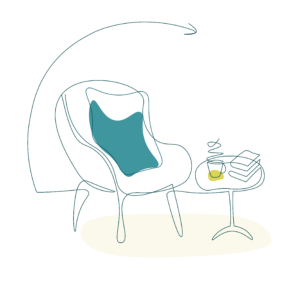 Fauteuil de Pascale Breton, Analyste Existentielle et Logothérapeute